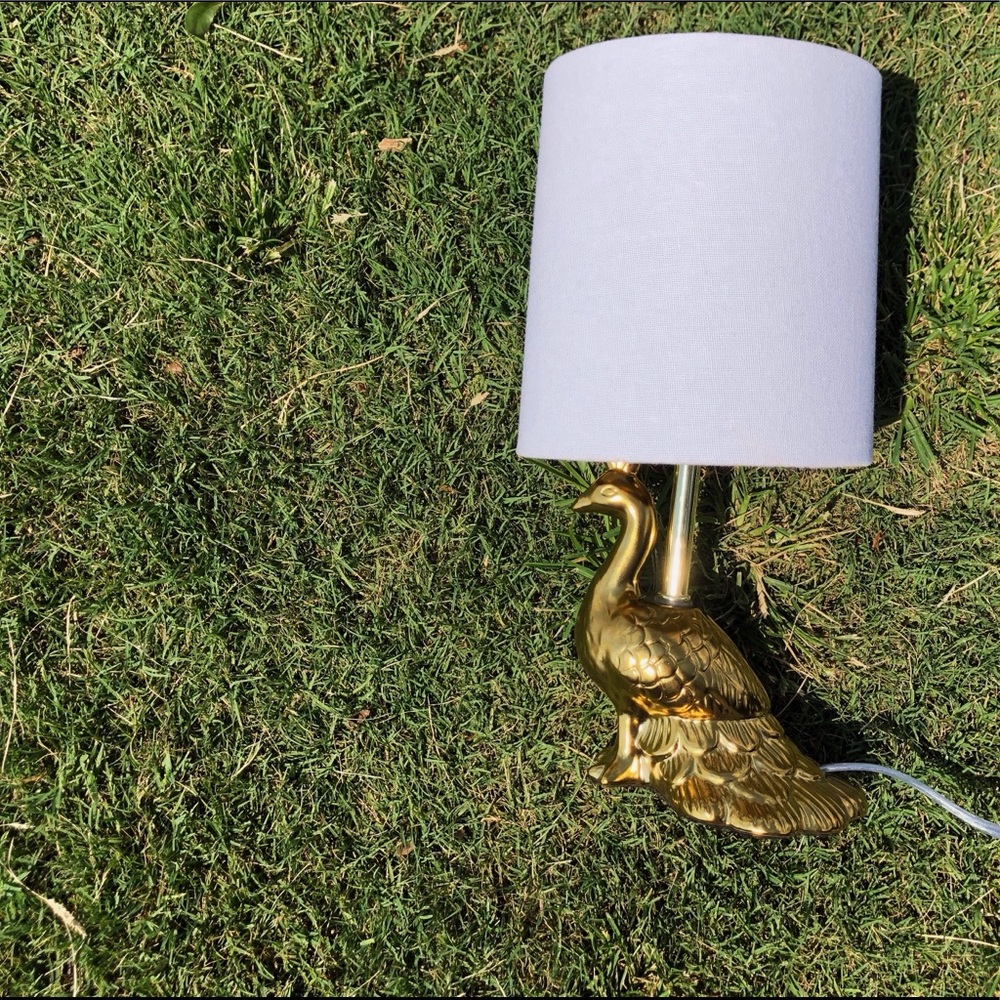 Peacock lamp